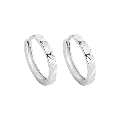 MAGICPOLE 999 Fine Silver Earrings Unisex Silver
