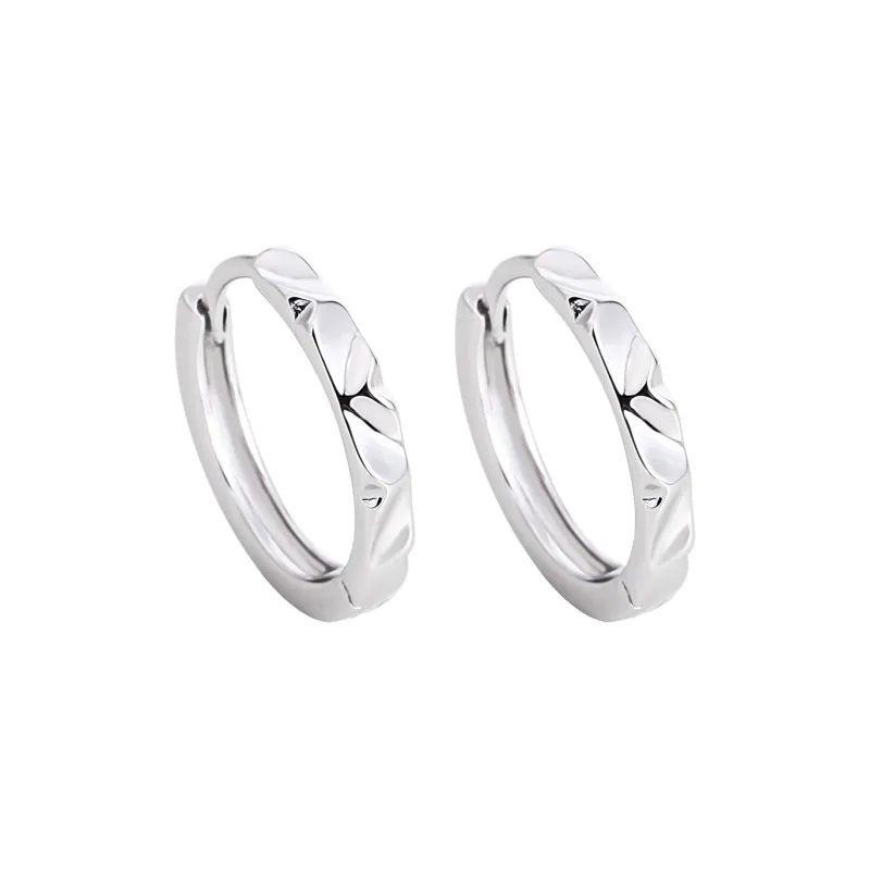 MAGICPOLE 999 Fine Silver Earrings Unisex Silver-4