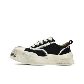 Mo Xu Abrasion Resistant Low Top Canvas Shoes Unisex