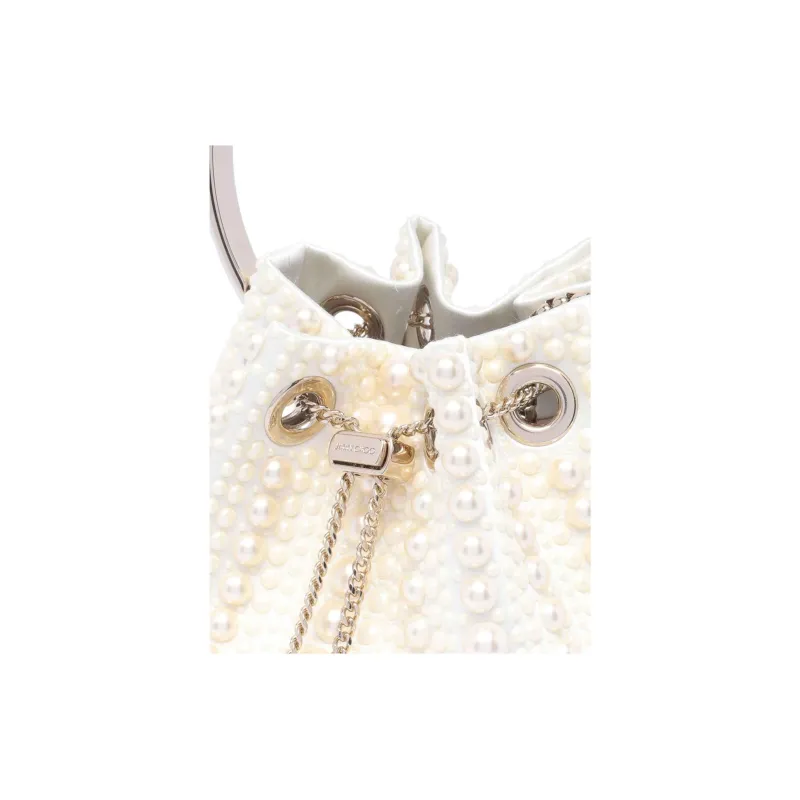 Jimmy Choo Embellished Drawstring Bucket Bag-3