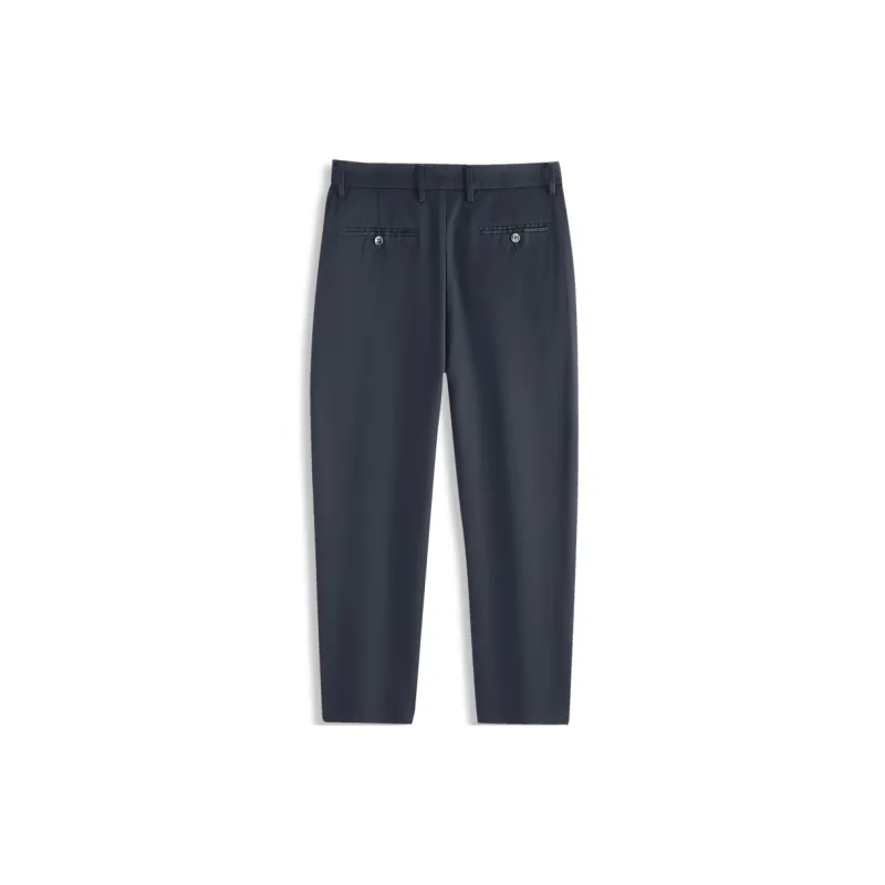 Dance With Wolves Casual Pants Men's Navy Blue-1