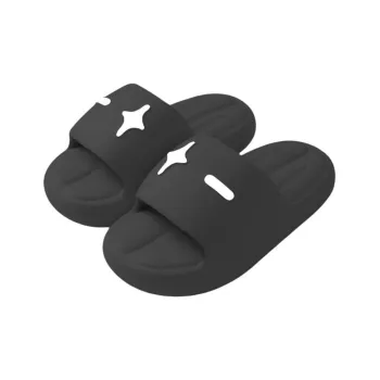ECAC Men's Summer Outdoor Wear Platform Slip Resistant Indoor Home Couple EVASlippers For Bathroom