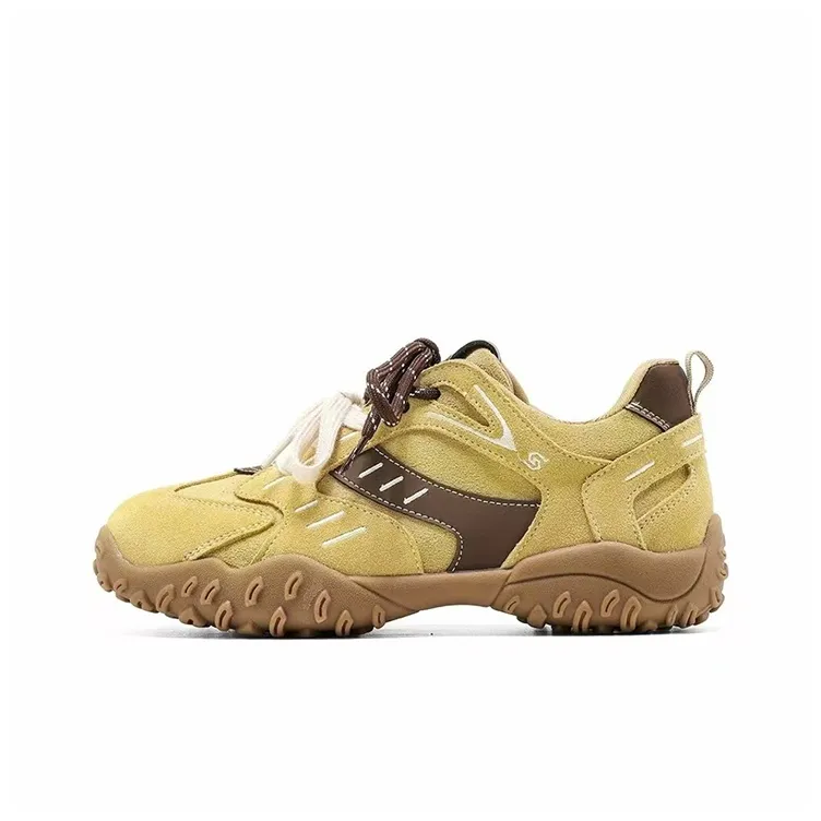 WJA Slip Resistant Cushioning Impact Resistance Abrasion Resistant Height Increasing Low Top Skateboard Shoes Women's-0