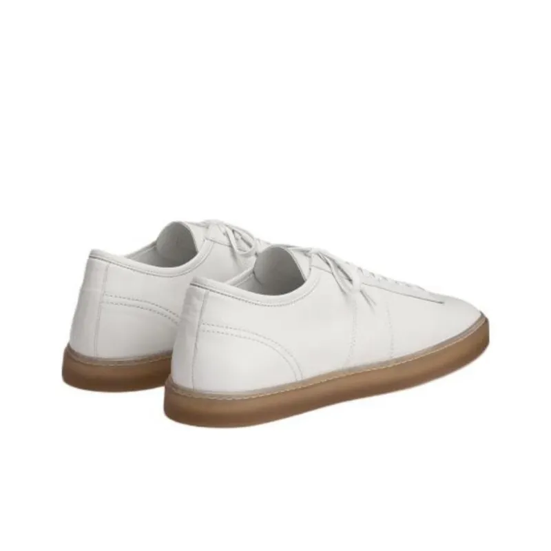 Lemaire Low Top Skateboard Shoes Men's Ecru-3