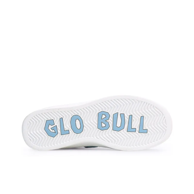 GLO BULL Anti-Slip And Wear-Resistant Breathable Low-Top Skateboard Shoes Unisex Swiss Blue-5
