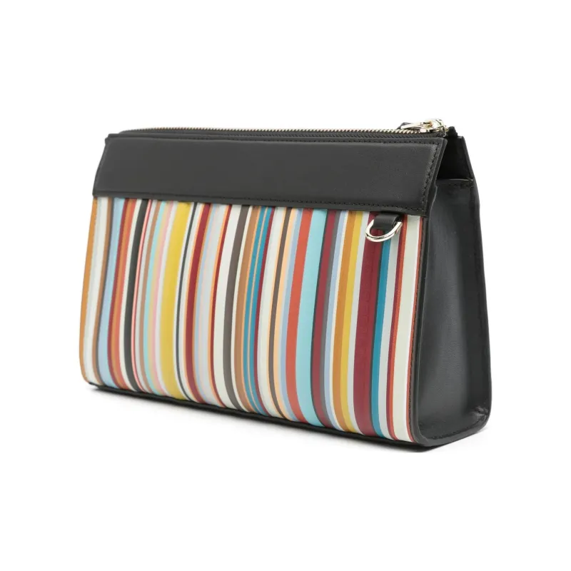 Paul Smith Signature Stripe Zip Up Clutch Bag-1