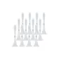 White 12 Pcs