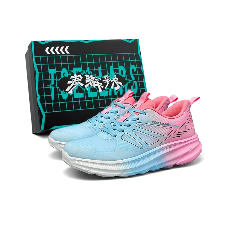 TCELLARS Cushioning Abrasion Resistant Lightweight Height Increasing Rebound Low Top Casual Running Shoes Men's Box-6