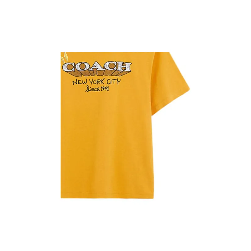 COACH T Shirt Women's Sunflower-4
