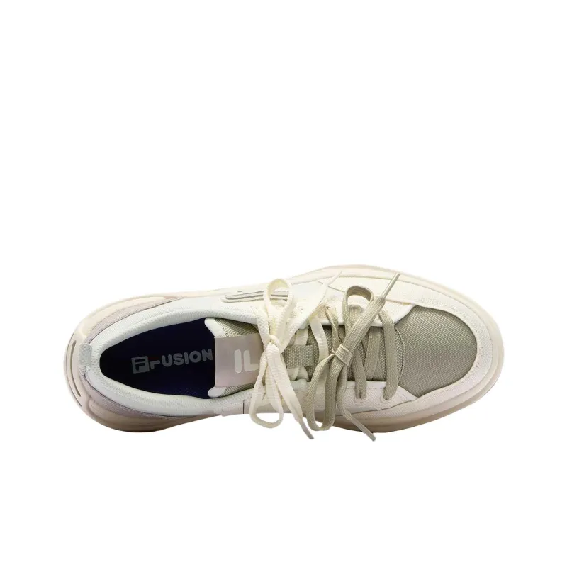 FILA FUSION 50-50 DX II CVS Cushioning Low-Top Casual Shoes Women's Beige Green-2