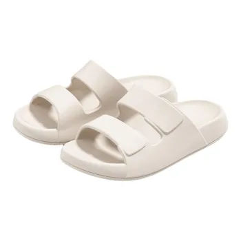 Lymia Fashion Summer Platform Squashy And Bouncy Feeling Couple Slippers For Home Use, Bathing Slip Resistant