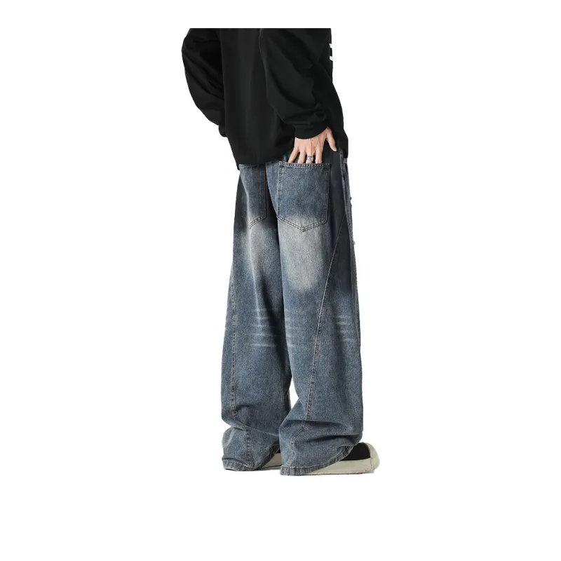 BRYAN JIMENEZ Jeans Unisex Blue-1