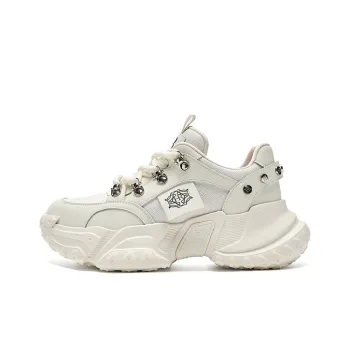 HR Low Top Chunky Sneakers Women's Beige