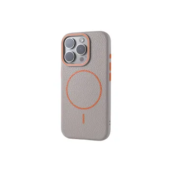 DEPA Litchi Grain Fine Loop Magnetic Phone Cases Compatible With Apple 11 16 Collection Minimalist