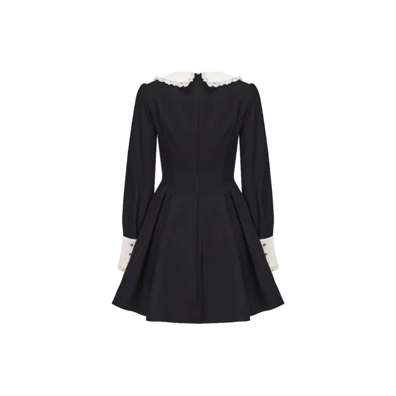 BDGU Long Sleeved Dress Women's Black-1