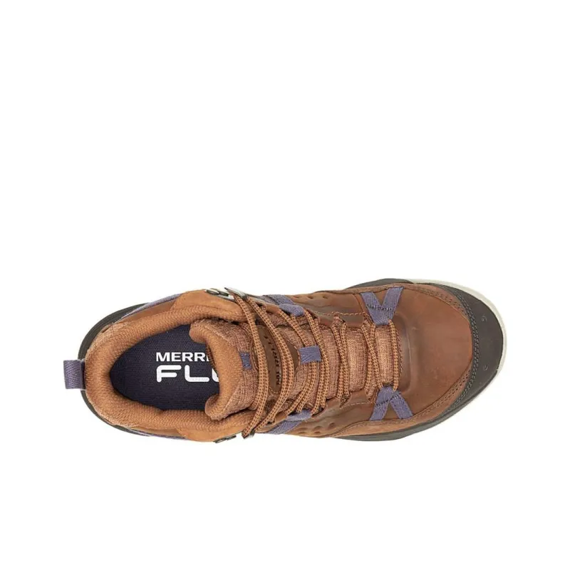 MERRELL Women's Siren Traveller 4 Mid Waterproof 'Nutshell Velvet' Women's-4