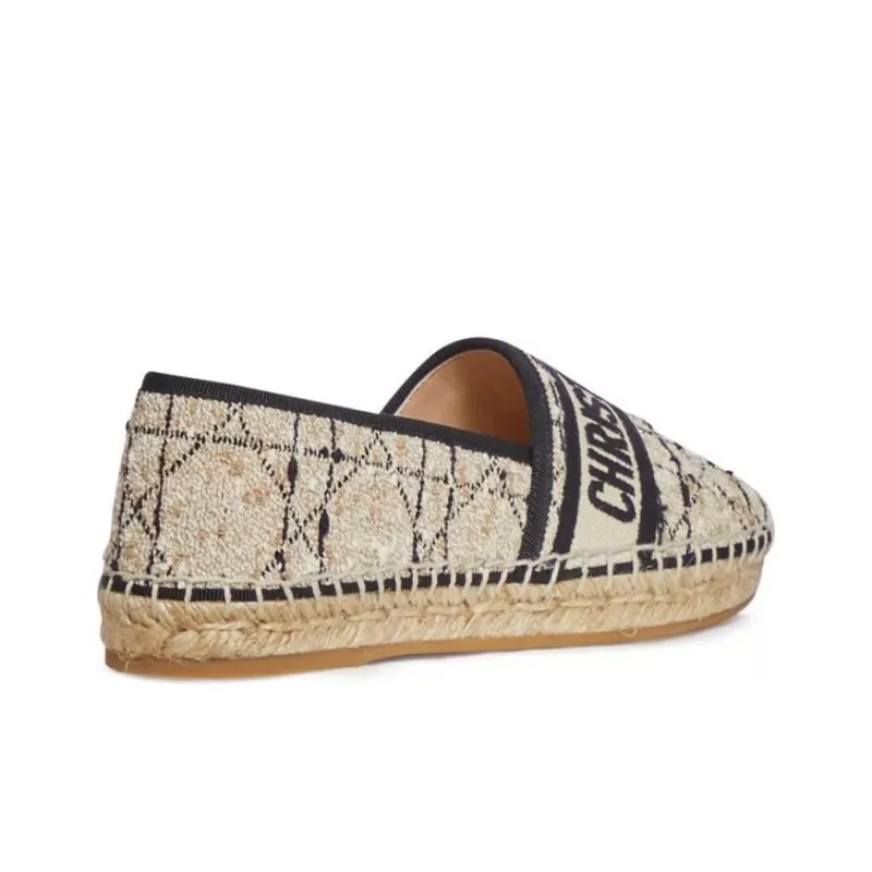 DIOR Granville Espadrilles Women's Beige-3