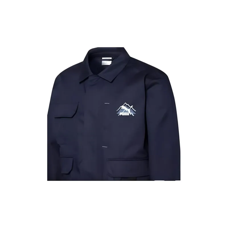 PUMA Jackets Men Blue-2