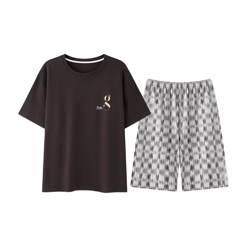 Good Fortune Pajama Set Men's Image Color-0