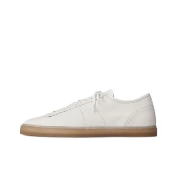 Lemaire Low Top Skateboard Shoes Men's Ecru