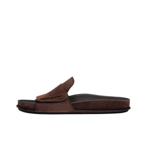 Jacquemus Slide Slippers Women's Chocolate Brown