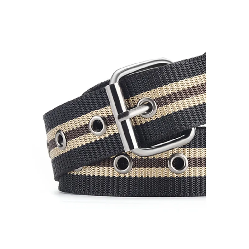 ACUC Canvas Leather Belts Unisex 3.8cm-2