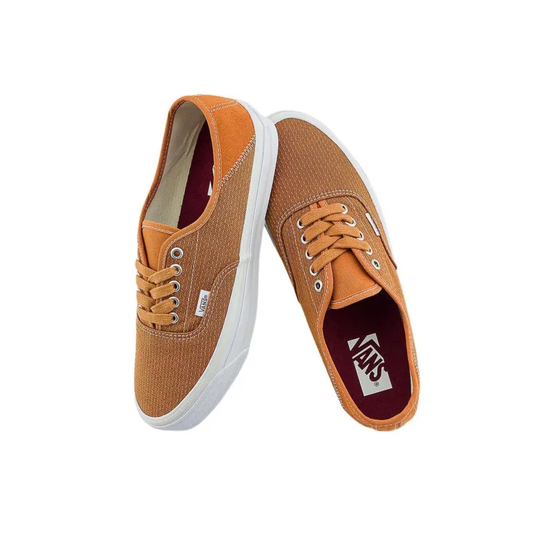 Vans Premium LX Authentic 44 Anti Slip Wear Resistant Low Top Skateboard Shoes Unisex Tawny-3