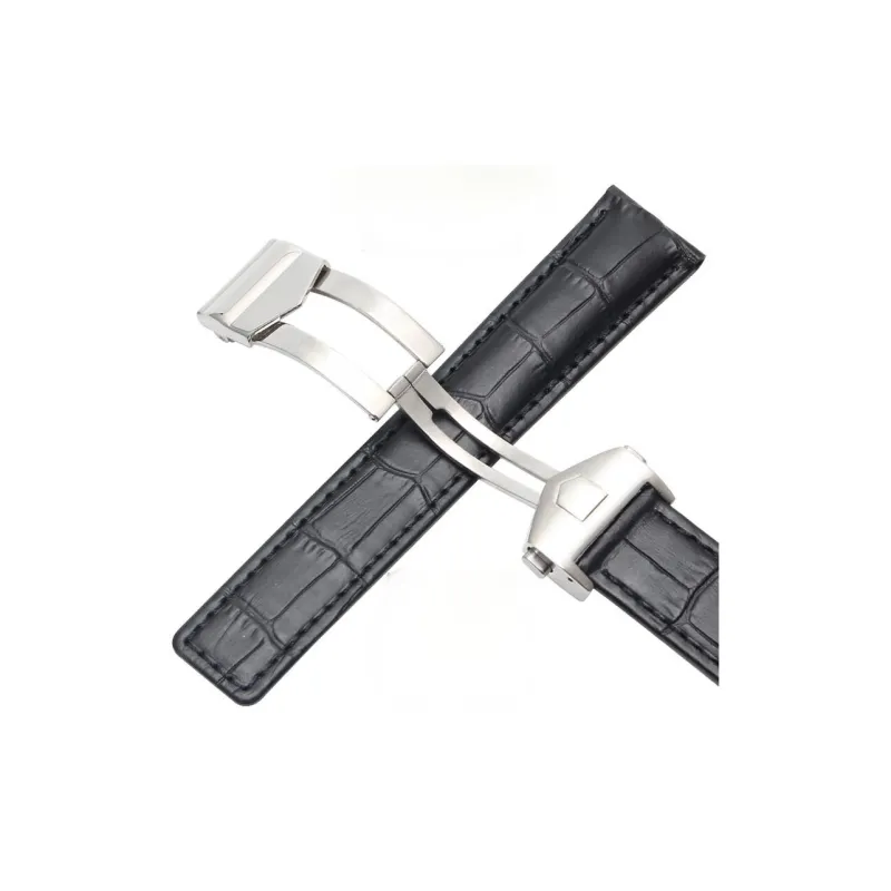FUDIEN TAG Heuer Compatibility Watch Band 195mm Cowhide Leather Material-1