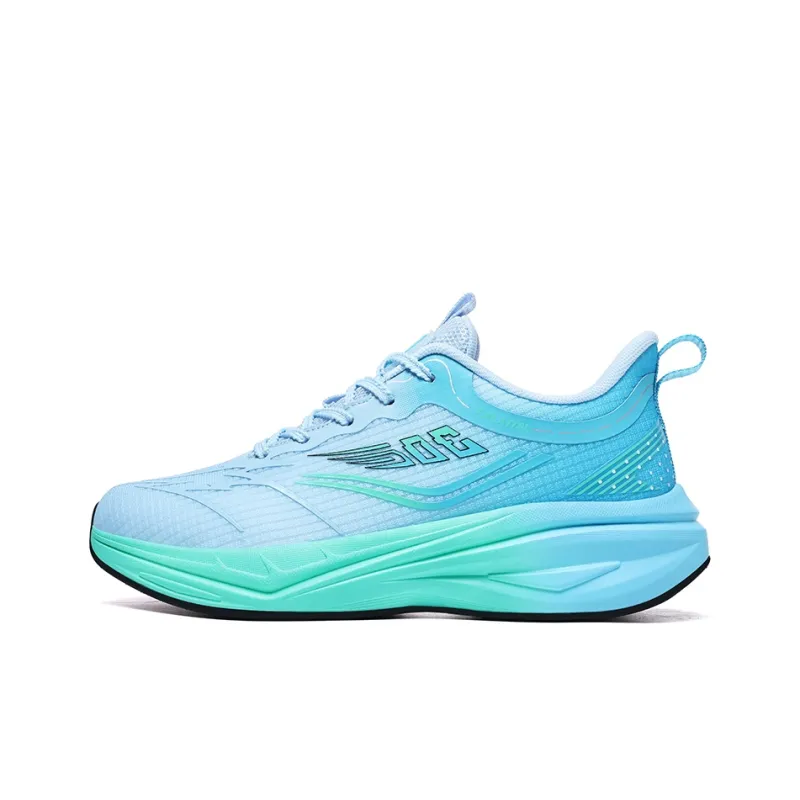 PALATIAL Shanling Running Shoes Men Low Top Sea Salt Blue/Misty Black Blue/White Orange-0