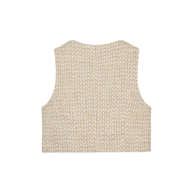 ZARA Tank Tops Women's Nude/Beige-1