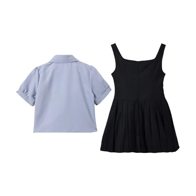 BDGU Skirt Set Women's Sky Blue-1
