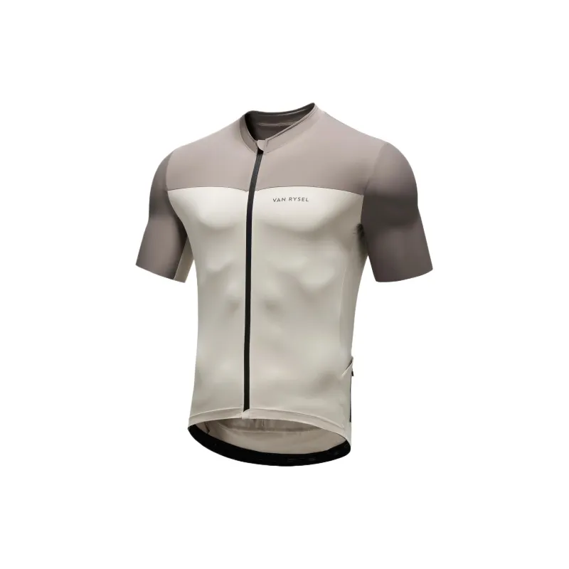 DECATHLON Cycling Clothing Men's Light Chalk Gray-1