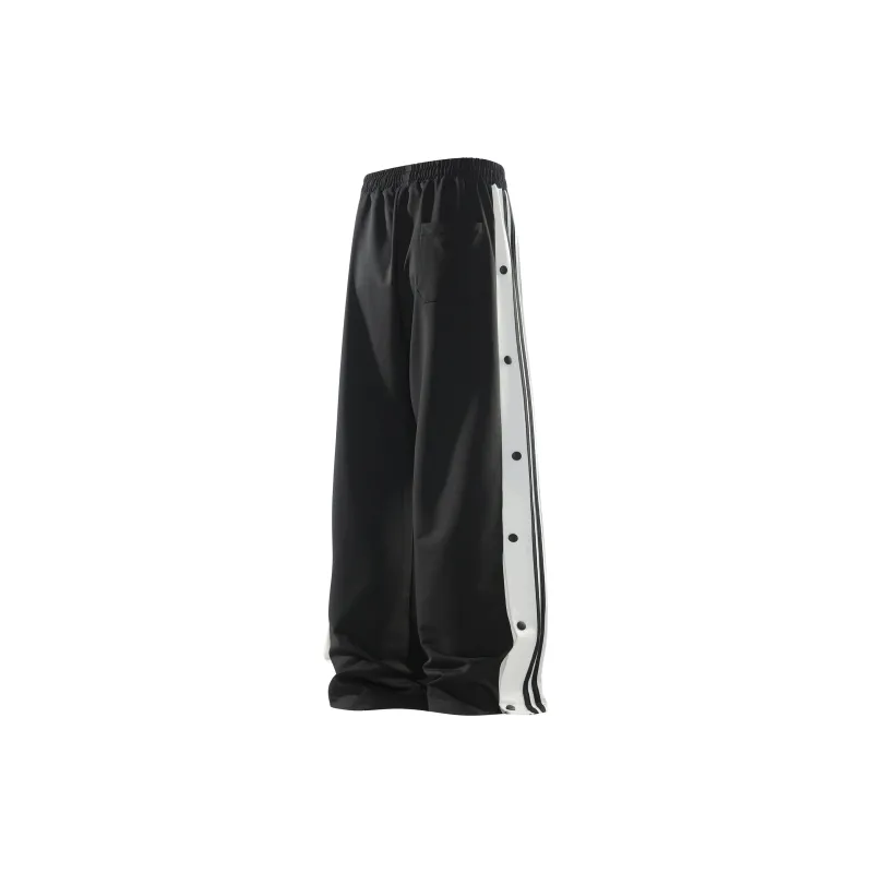 Genesiszero Casual Pants Unisex Black-1