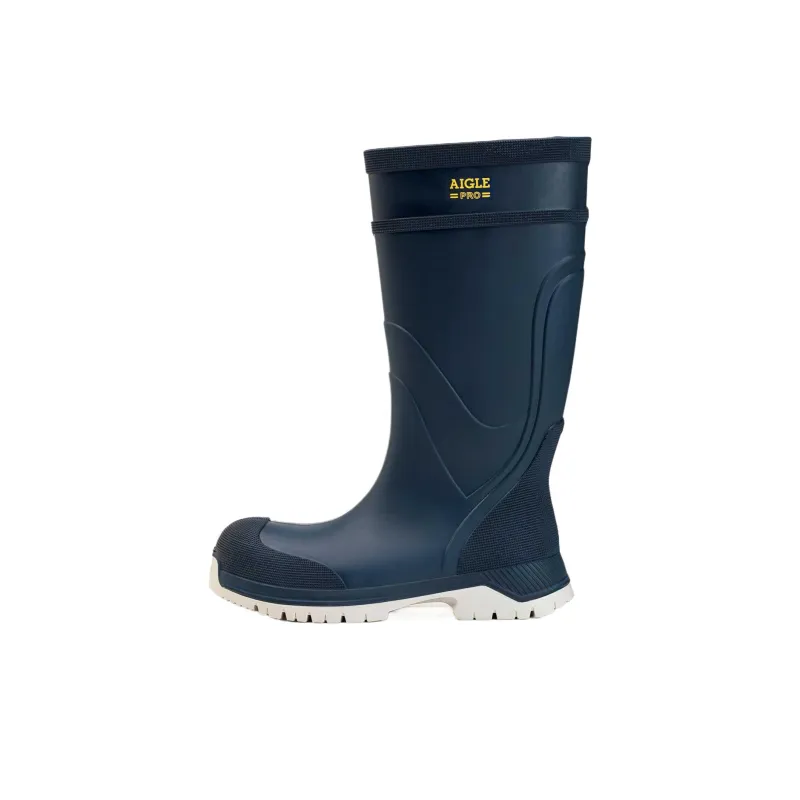 AIGLE Ankle Boots Men Black/Blue-4