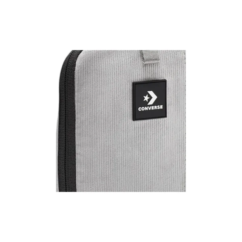 Converse Corduroy Shoulder Bag Crossbody Bag Unisex Gray & Black-7