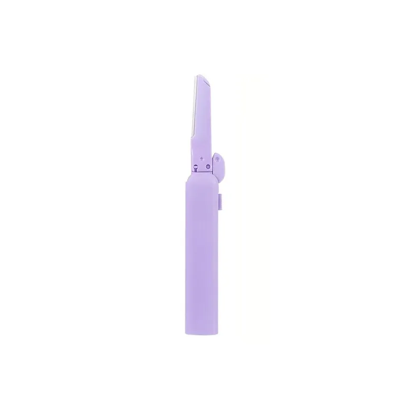 JIAOXUEFEI Rhombus Exquisite Retractable Eyebrow Razor Shaving Blade Perfect For Beginners Cosmetologists Portable-10