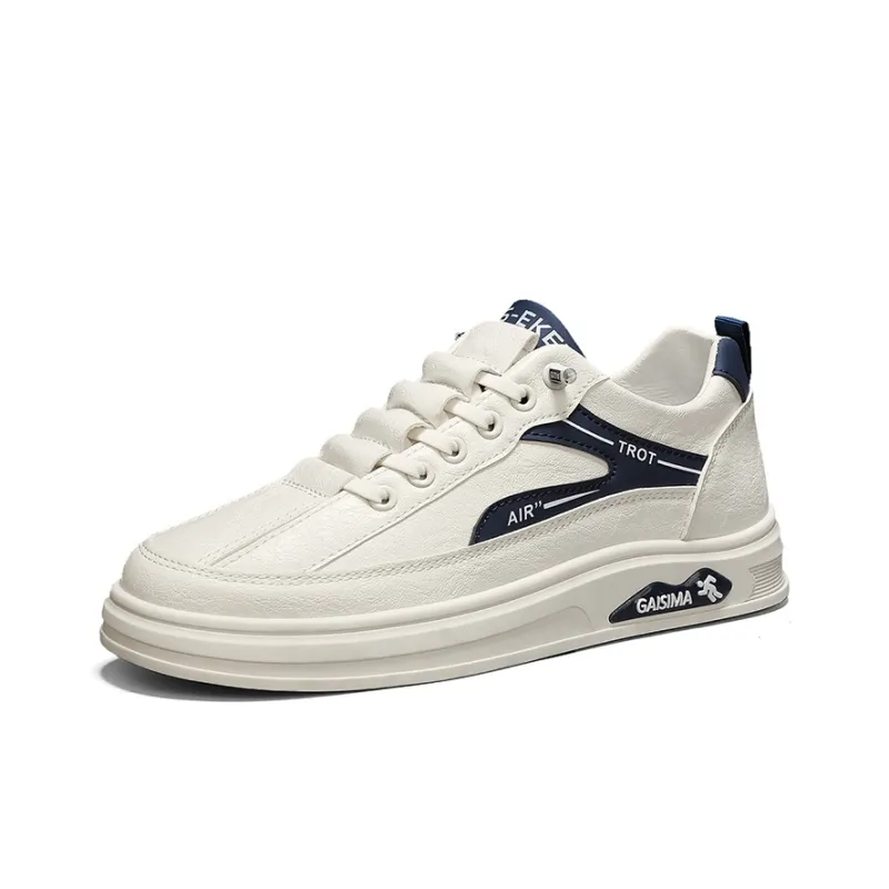 Boogie Bear Slip-Resistant Height Increasing Low-Top Skateboard Shoes Men's-9