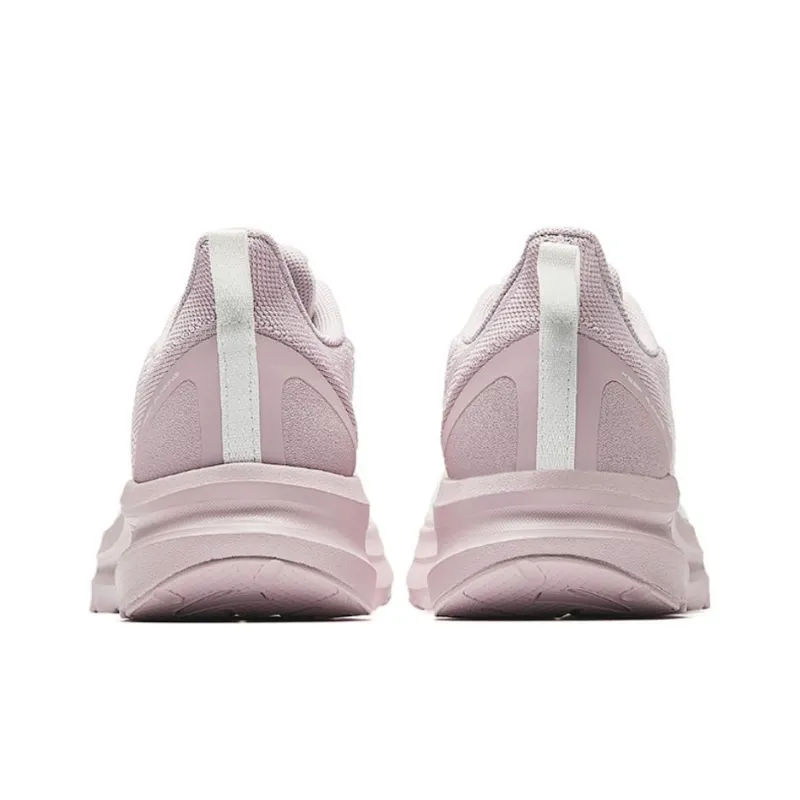 CHAOJIANTA Anti Slip Wear Resistant Low Top Casual Running Shoes Women's White Pink-3