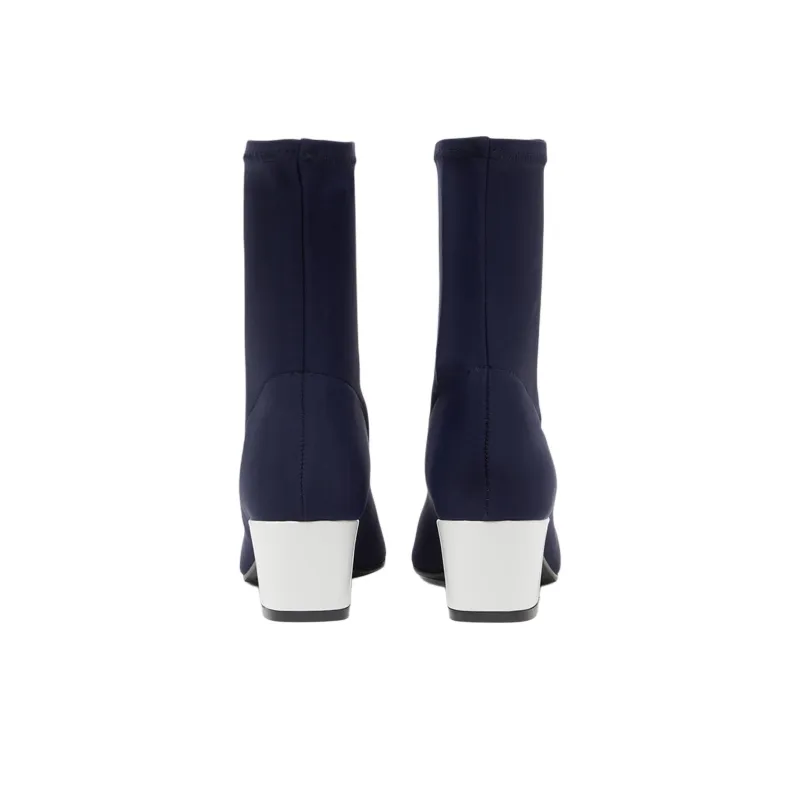 Carel Estime Ankle Boots 4cm Women's Blue-4