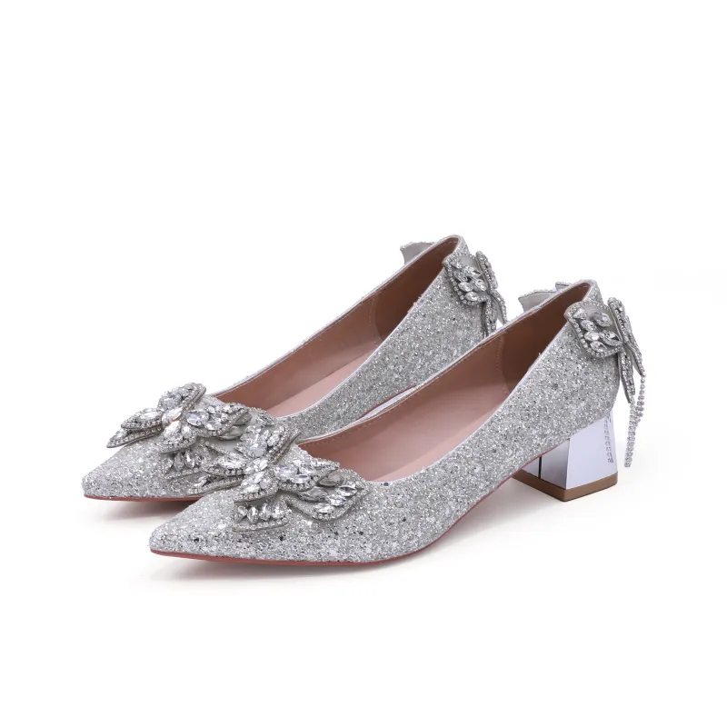 Dawei's House Chunky Heel High Heels Women's-14