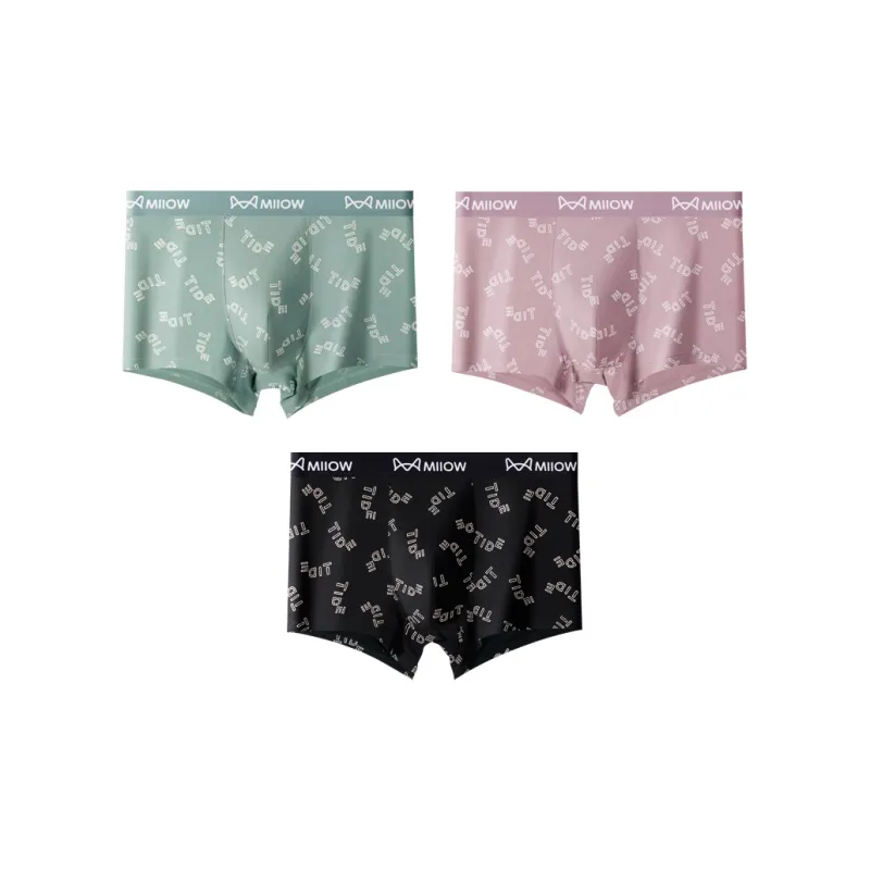 MIIOW Trend Party Series Underpants Men's 3 Pack-3