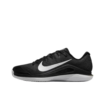 Nike Court Vapor 12 Clay Black Dark Smoke Grey White