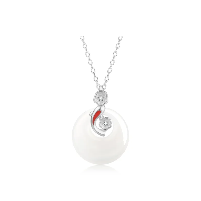 Di Su Xing Chalcedony Jade Necklaces Women's-0