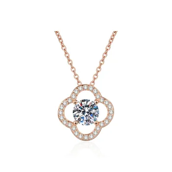 Lockstarfy Moissanite Necklaces Women's