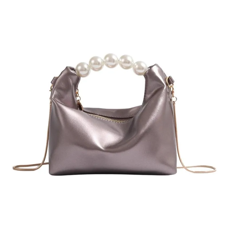 SEPTWOLVES Pu Handbag Shoulder Bag Regular Women's White/Pink/Black/Khaki/Silver/Purple-18