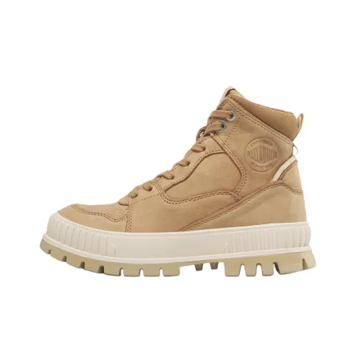 Palladium PALLASHOCK HI Ankle Boots Women's Brown