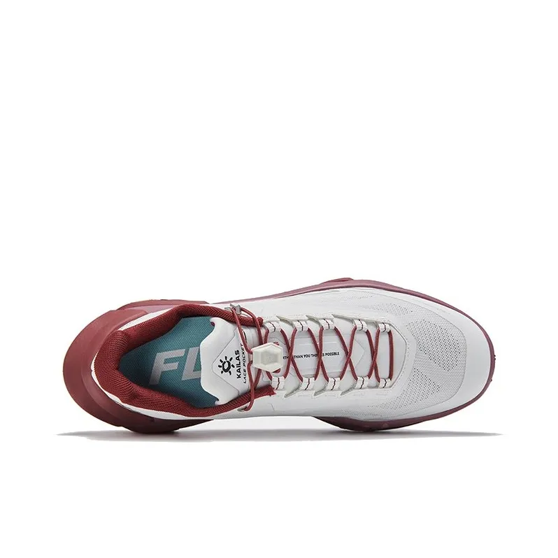 KAILAS FUGA YAO2 Running Shoes Women's Low Top Unbleached Original Color/Dark Gentian Purple-6