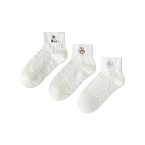 JIAZINI Ankle Socks Women's Combo Set