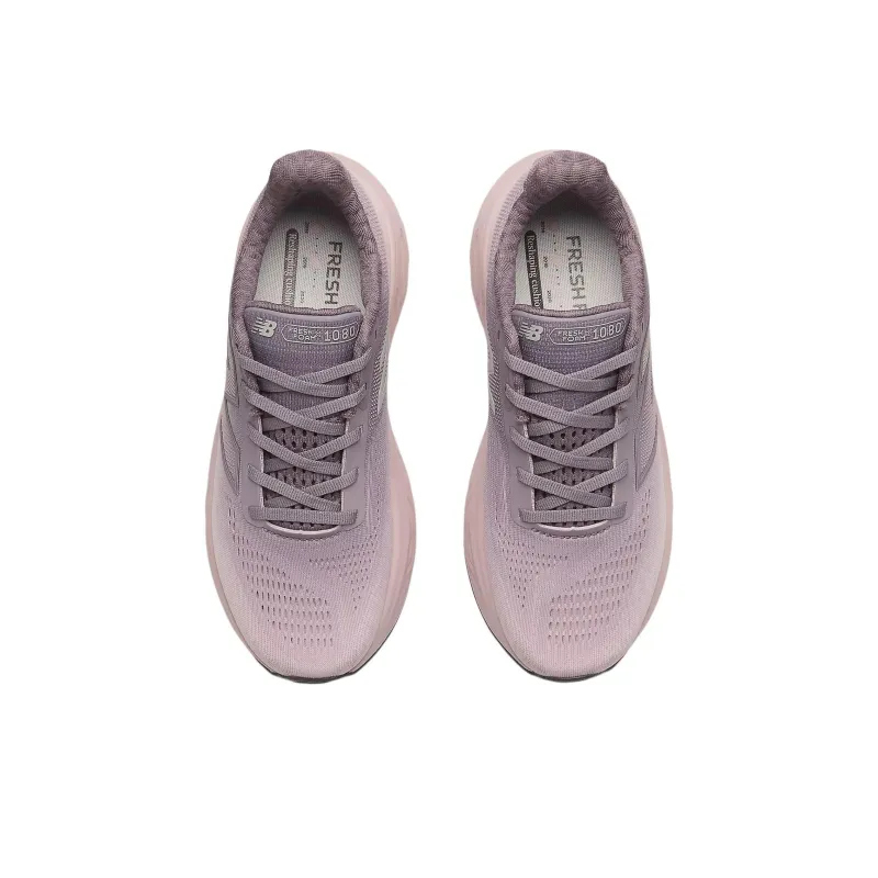 New Balance Fresh Foam X 1080 V14 Anti Slip Wear Resistant Low Top Running Shoes Women's Pink-2