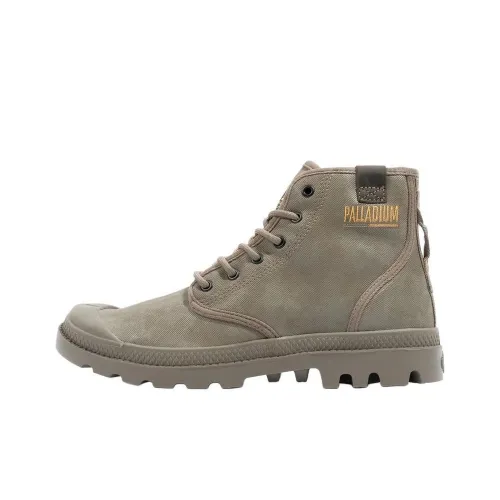 Palladium Pampa Ankle Boots Unisex Dark Green